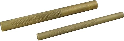 Gray Tools Juego de 2 perforadores de latón, incluye punzones de latón de 12 pulgada y 34 pulgadas, fabricados en Estados Unidos