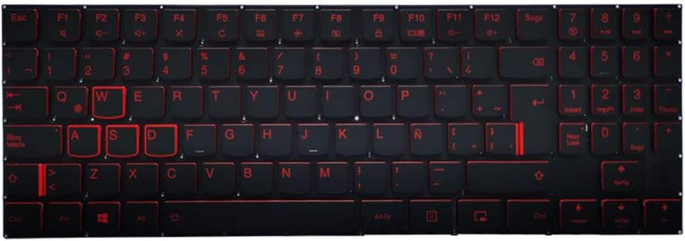 Laptop Replacement Keyboard Fit Lenovo Legion Y520-15IKB Y720-15IKB Latin Layout