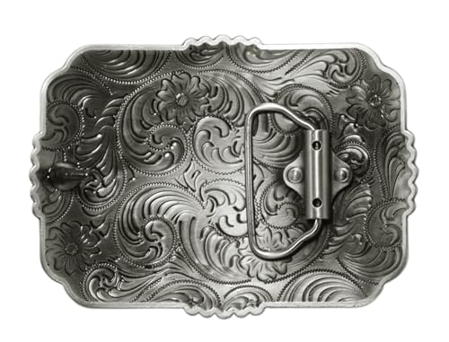 Image of Moranse Cross Cowboy Kneeling Prayer Horse Zinc Alloy Belt Buckles