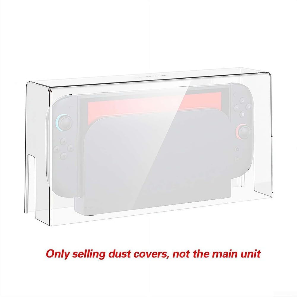 Per Nintendo Switch 2 Cover antipolvere trasparente in acrilico protettivo per console anti-polvere antigraffio
