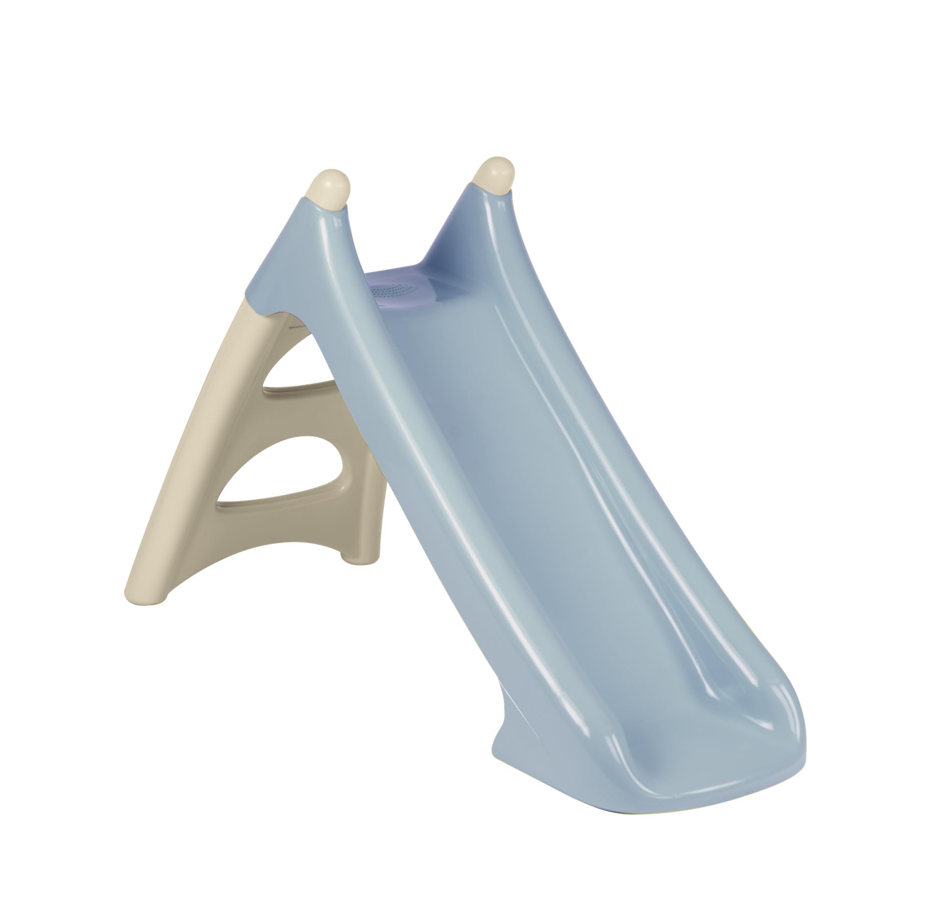 Smoby Life - XS Blue Slide - 90cm Slide - 1m Height - Non-slip Steps - Anti-UV Treated - Recycled Material - From 2 Years Old - Made in France