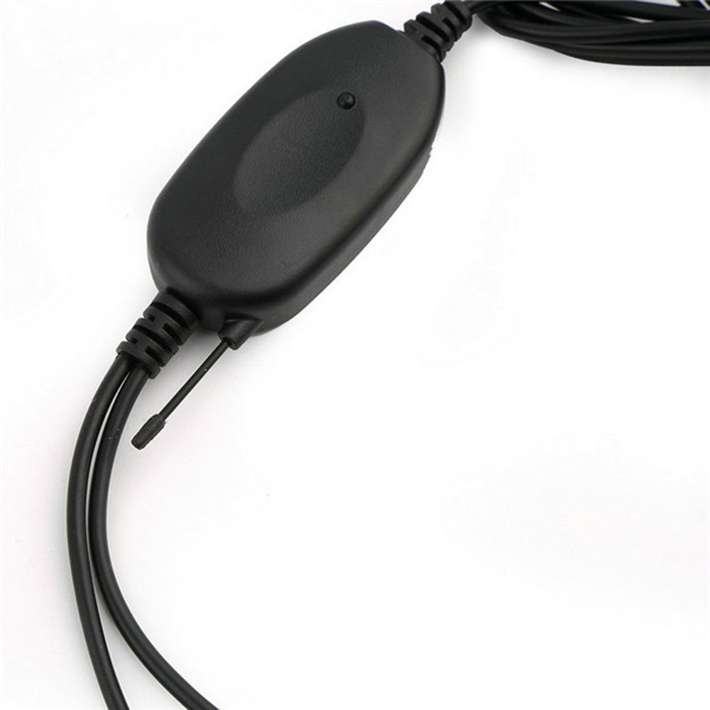 2.4GHz Wireless Video Rückfahrkamera RCA Video Sender Empfänger Kit für Auto Rückfahrkamera Monitor Empfänger Cam DVD GPS Autoradio Player Modul Adapte Trigger (Drahtlos B)