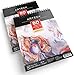 ARTEZA Artist Sketch Pad, 9x12 Inches – 2-Pack, 80 Spiral-Bound Sheets Each, Acid-Free 80 lb White Paper for Sketching, Drawing & Daily Art Practice