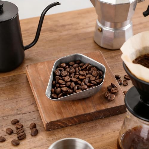 Vaso dosificador para café de acero inoxidable miniatura 4