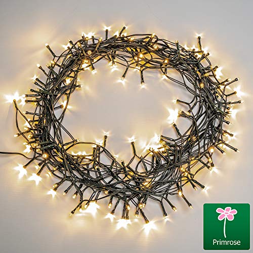 Primrose 200LED/22 m bianco luce LED a batteria Fairy, Set of 3 x 200LED