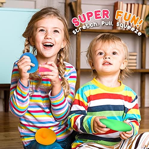 4 Pack Stress Ball for Kids and Adults Slow Rising Balls Sensory Fidget Toy Anxiety Stress Relief Squeezing Balls Calming Tool, Vent Mood and Improve Focus, Soft Squishy Ball Hand Grip Pressure Ball