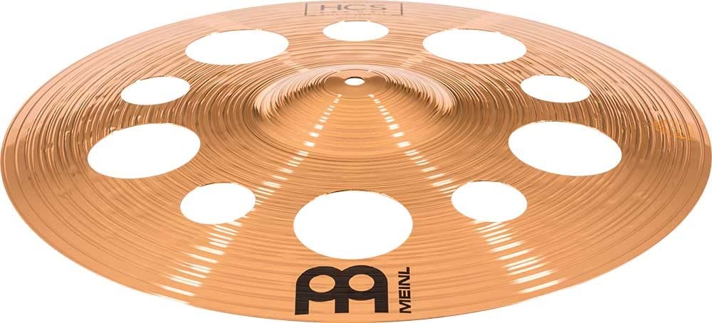 Meinl Cymbals HCS Bronze Piatto Trash Crash 18 pollici (45,72cm) per Batteria – Bronzo B8, Finitura Tradizionale, Prodotto in Germania (HCSB18TRC)