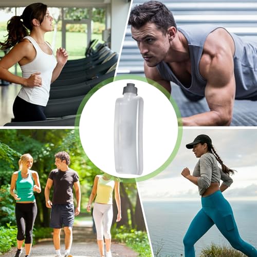 Botella de agua para correr cómoda y sin rebotes en el cinturón 5