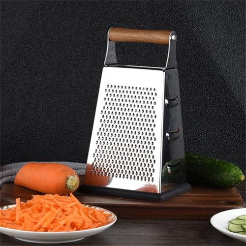 Rallador de caja metálico de acero inoxidable miniatura 4