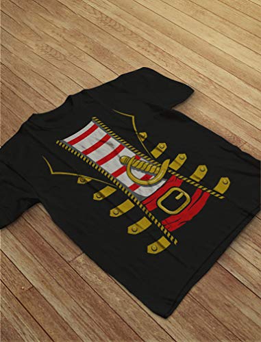 Camiseta pirata juvenil para niños y niñas miniatura 5