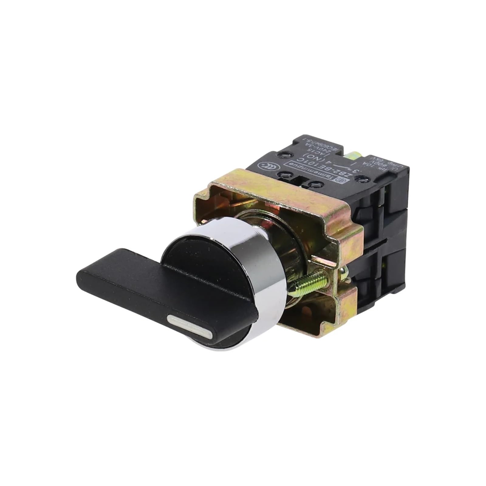 Codificador Rotatorio 22mm Interruptor Selector De Autobloqueo 1NO1NC 2/3 Posiciones