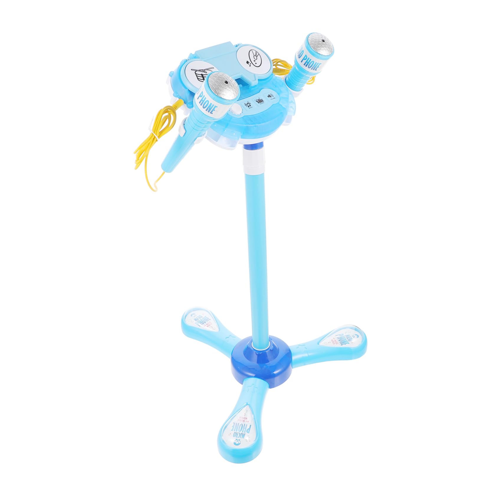 Milisten Karaoke Set Boys and Girls Double Microphone Toys for Toddlers Child Microphone Singing Plaything