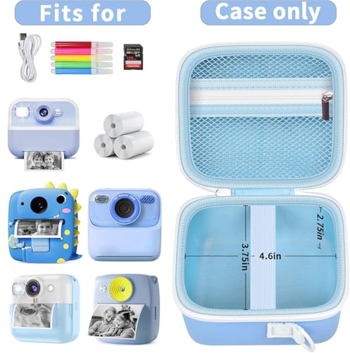Funda rígida para cámara instantánea infantil Boobowl miniatura 2