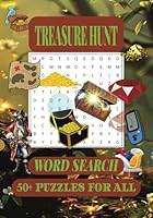 TREASURE HUNT: Big Book of Treasure Hunt Puzzles – Easy-to-Read Brain Games for Adults, Seniors, and Puzzle Lovers B0F6BB59B1 Book Cover