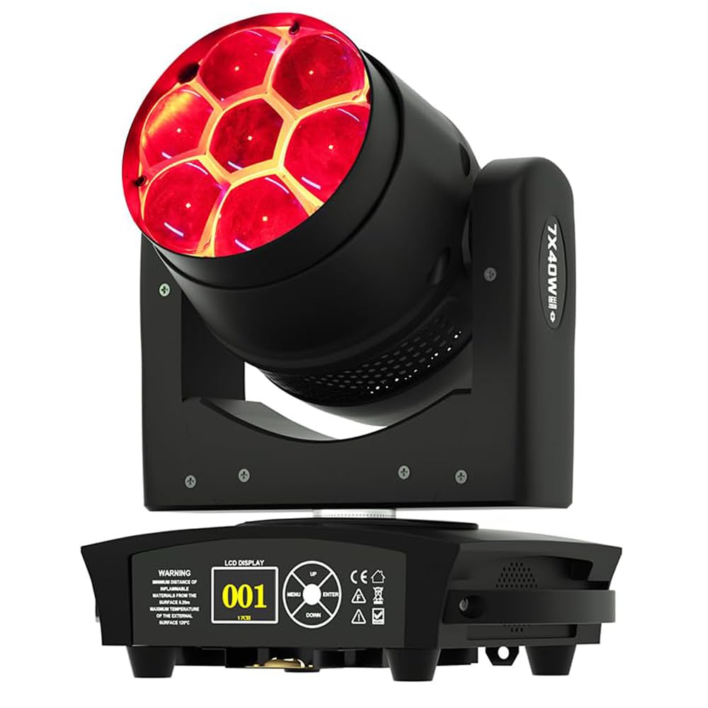 4-w-1 ruchoma głowa LED RGBW DJ-a z efektami Wash Zoom CTO, idealna do klubów dyskotekowych, występów scenicznych i koncertów na żywo