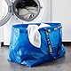 3 x blaue große Tasche, ideal zum Einkaufen, Waschen und Aufbewahren