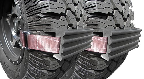 Trac-Grabber - Snow, Mud and Sand Tire Traction Device, Set of 2 - For Oversized Trucks/Suvs, Easy t - //coolthings.us