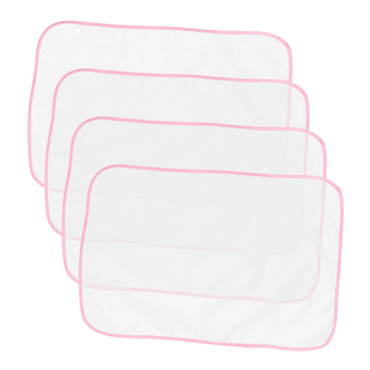 MOLUCKFU Ironing Mesh Pad 4pcs Ironing Board Cover Heat-Insulated Ironing Cloth Practical Easy to Use