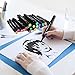 Dabo&Shobo 24 Colors Drawing Markers, Dual Tip Art Markers, Coloring Marker For Adult Sketching And Coloring