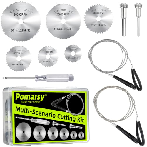 Saw Blades Cutting Discs for Dremel Rotary Tools with Wire Cable Saw