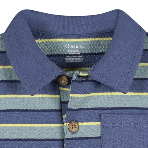 Image of Gerber Baby Short Sleeve Romper