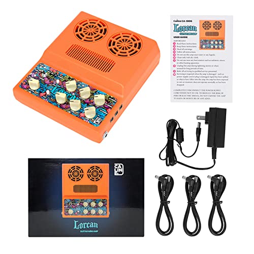 Mini amplificateur de Guitare, amplificateur de Guitare électrique Rechargeable sans Fil 10 W avec Effets de Retard, ampli de Guitare pour la Pratique - Les Beatles, Paul McCartney, John Lennon, RIngo Starr, George Harrison Mini amplificateur de Guitare, amplificateur de Guitare électrique Rechargeable sans Fil 10 W avec Effets de Retard, ampli de Guitare pour la Pratique