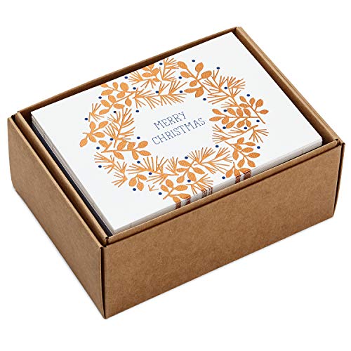 Hallmark Pack of 48 Christmas Cards & Envelopes, Peace, hope, joy, 13.2 x 9.5 cm - Image 3