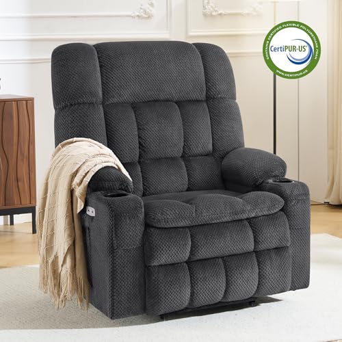 Image of MCombo Oversized Dual Motor Power Lift Recliner Chair for Elderly R7891