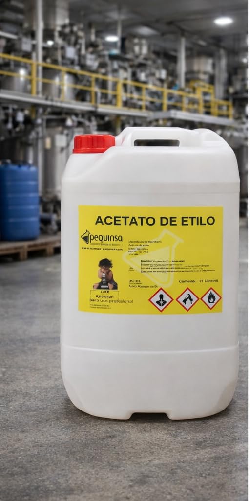Acetato de Etilo, Envase 25 Litros