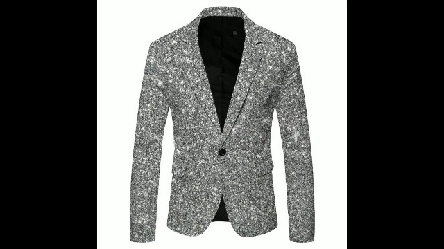 Blazer à Paillettes pour Femme - Veste de Costume Élégante