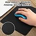 Crtiin 20 Pack Computer Mouse Pad Bulk Gaming Mouse Pad for Computers, Laptop, Office Home, with Non Slip Rubber Base, Black, 7.09 x 8.66 Inch