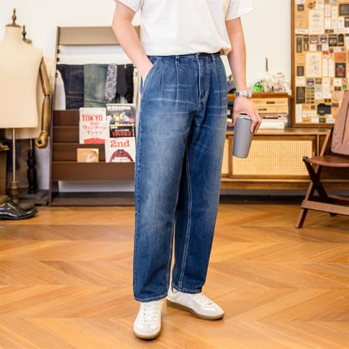 Red Tornado Denim Two Tuck Pants3