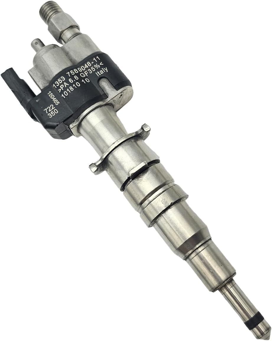 Lot de 6 injecteurs de voiture 13537589048 compatibles avec les séries 1 E81 E82 E87 E88 Série 3 E90 E91 E92 E93 Série 5 E60 E61 F10 F11 6 E63 E64 Remplacement pour 1353756565 137 3534548853
