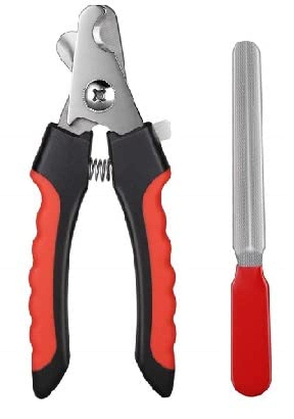 Woofy 3 in 1 Dog Grooming Kit Self Cleaning Slicker Brush + Nail Cutter + Nail Filler for Pet Hair Remover Dogs Nails Cutting Trimmer Dog Accessories