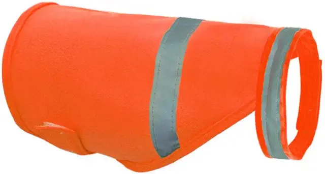 Gilet réfléchissant haute visibilité pour chien - Taille L - Sécurité chasse