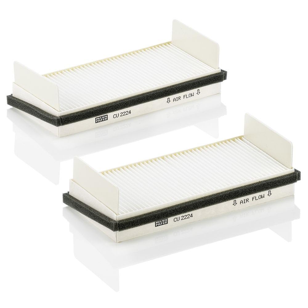 MANN-FILTER CUK 3360 Filtro de habitáculo – Filtro de habitáculo con carbón activo para automóviles