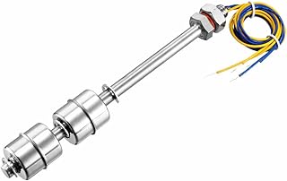 Tool parts Stainless Steel Dual Ball Liquid Level Sensor Vertical Float Switch 17cm