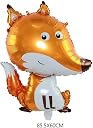 RSAAUD® 2Pc Jungle Theme Balloons, Jungle Safari Decorations Balloon, Animal Print Balloon Set For Kids Boys Girls Party Combo Item Elephant 33" * 23" Foil Balloon (Elephant) gallery image