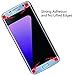 Galaxy S7 Edge Tempered Glass Screen Protector, TEIROO [Half Coverage] [9H Hardness] [Anti-scratches] [Anti-Fingerprint] [Bubble-Free]Premium HD Screen Protector for Samsung Galaxy S7 Edge (2 PACK)