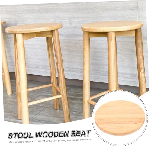 Planche de remplacement bois massif et surface robuste de tabouret - 6