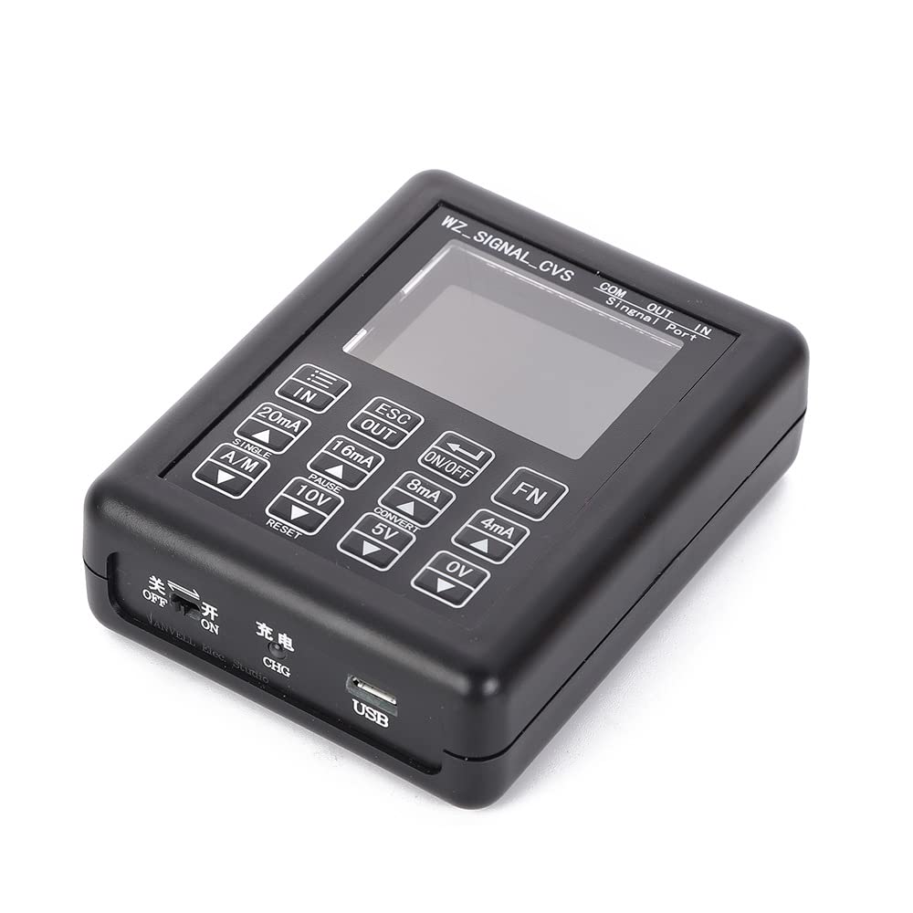 Toplionace Generador de Señal de 4-20mA 0-10V, Calibrador de Señal de Control de Proceso de Precisión Simulador de Fuente de Corriente Constante
