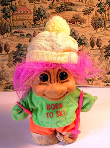 Troll Collectible SKI DOLL Born To Ski miniatura 1