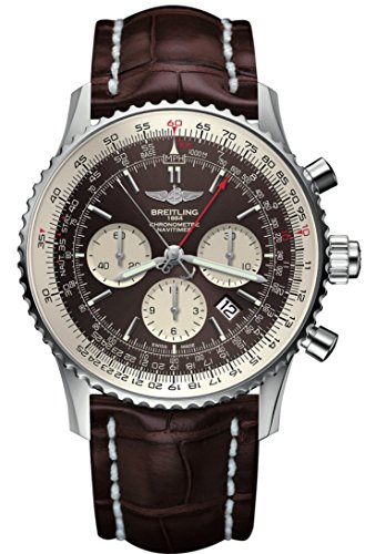 Breitling Mens Navitimer Rattrapante Bronze Watch AB031021