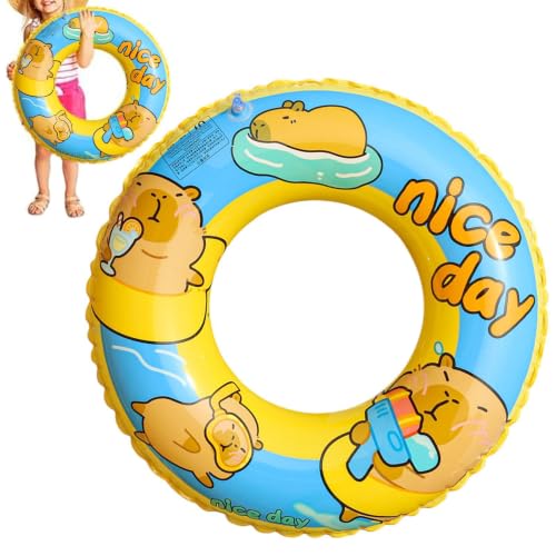 Flotador de piscina hermético de capibara para juegos de playa