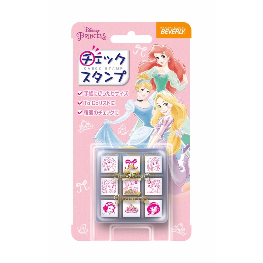 Amazon.co.jp: ビバリー ディズニー プリンセス スタンプ チェック