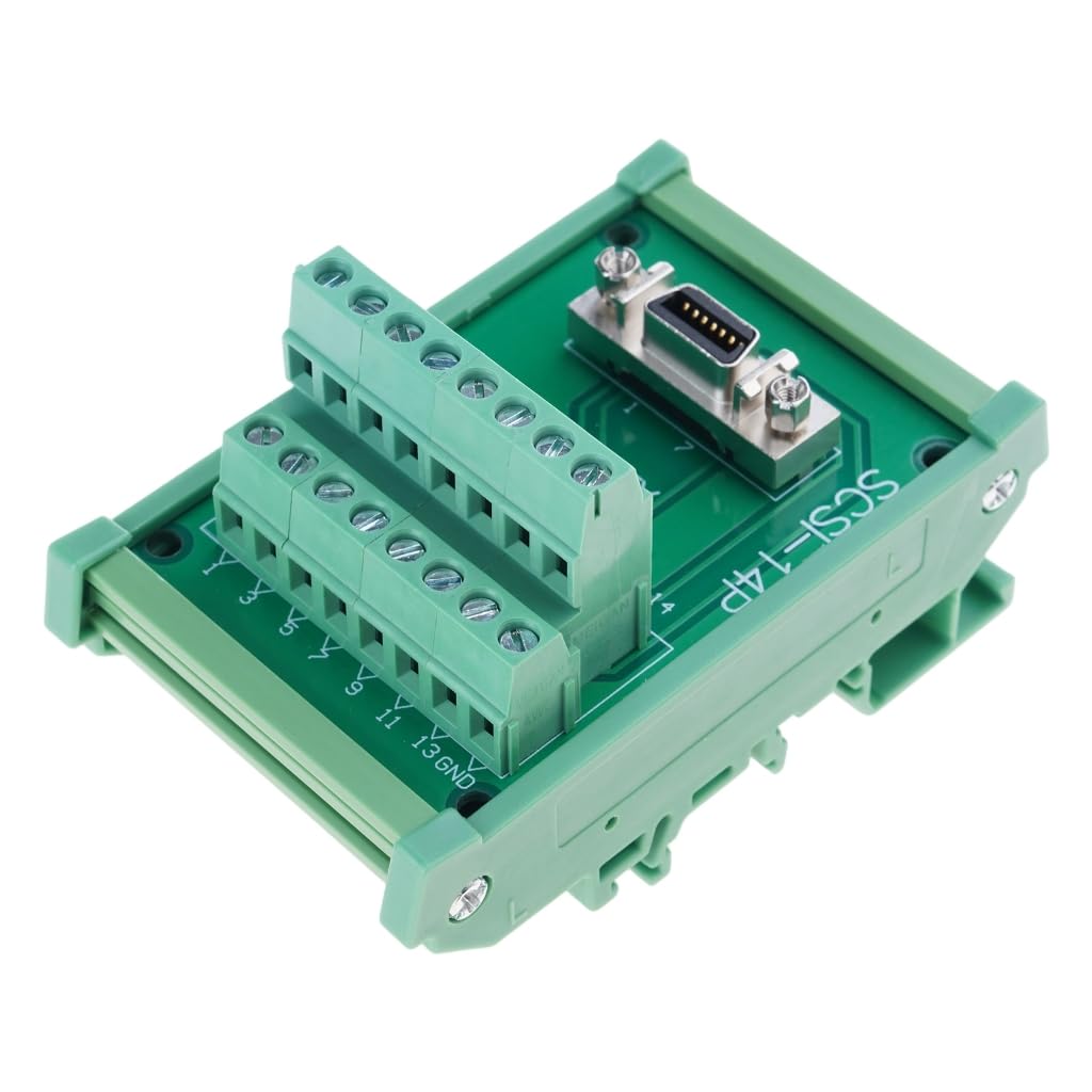 Elnwnnkc SCSI Connectors, 14P to 100P Optional Female Interfaces for Tape Player