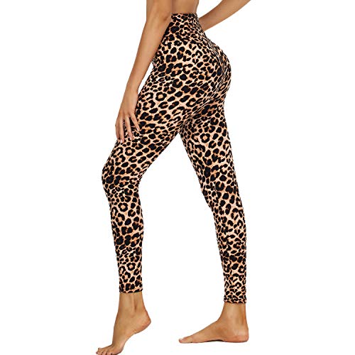 Leggings for Women - High Waisted Soft Stretch Yoga Pants for Workout, Running - Reg