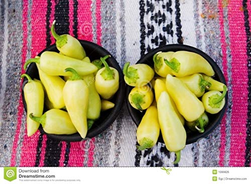 10 Seeds Yellow Jalapeno Pepper - A Rich Source Of Vitamin-C!! Great Producer!! #TOP3