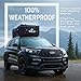 Wild Xplorer Rooftop Cargo Carrier - 15 Cubic Feet (L), Waterproof Soft Shell Car Roof Cargo Carrier, Heavy Duty Car Top Luggage Cargo Bag with Patented Door Hooks and Non-Slip Mat