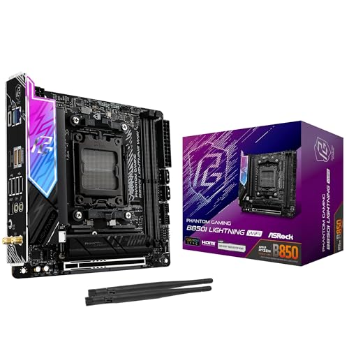 ASRock B850I Lightning WiFi Mini-ITX AM5マザーボード